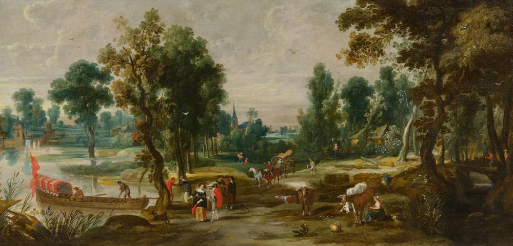 Jan Wildens comparable auction result: circle of jan wildens