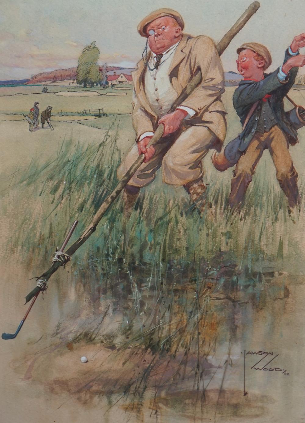 lawson wood british 1878 1957 in the rough watercolour 35 x 25cm · Gorringes · 2024-09-10 Lawson Wood comparable auction result: lawson wood british 1878 1957 in the rough watercolour 35 x 25cm