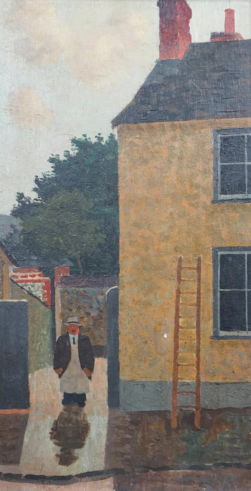 Kenneth Rowntree comparable auction result: kenneth rowntree british 1915 1997 portrait of mr davy builder and decorator oil on panel 51 x 27cm