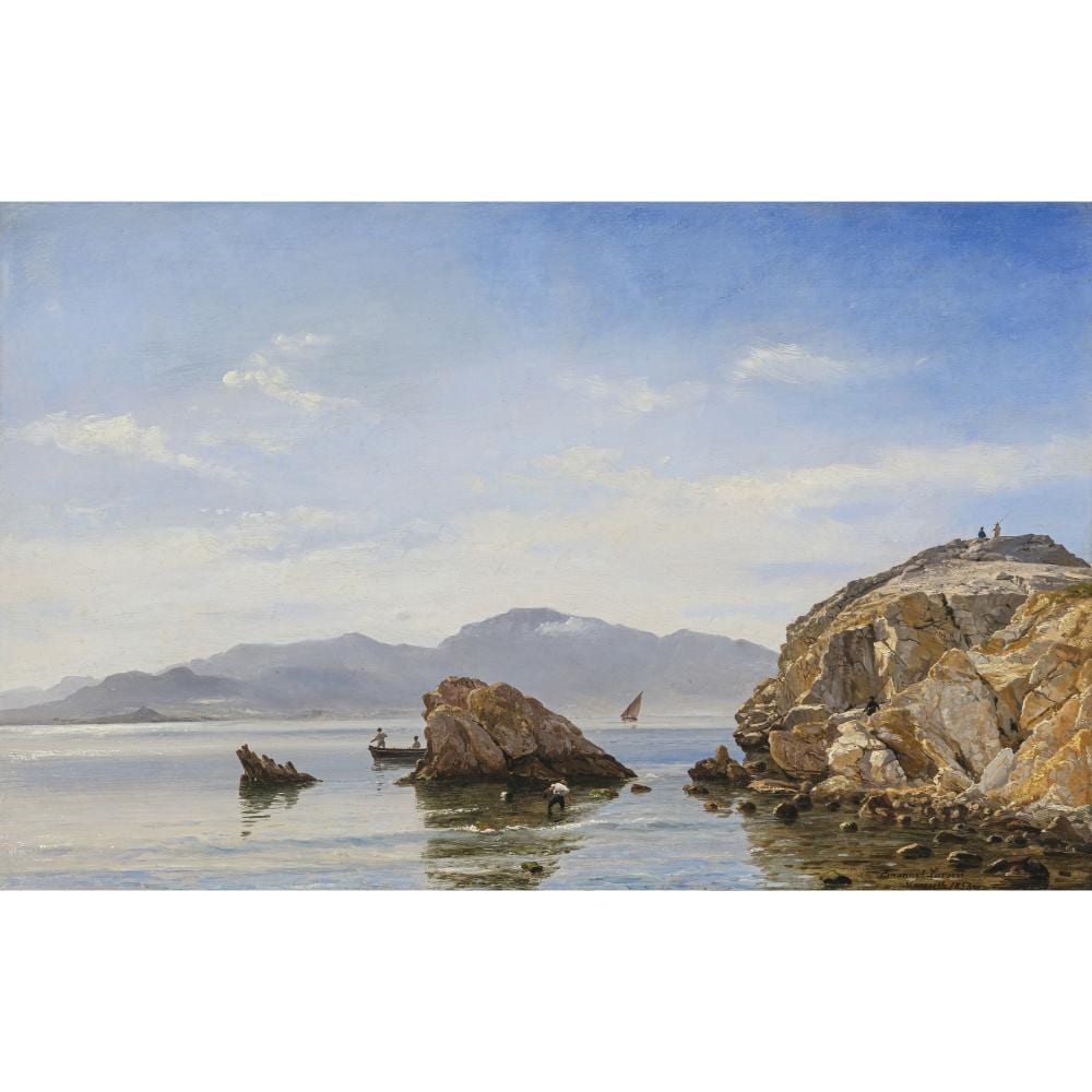 Emanuel Romano comparable auction result: emanuel carl frederik emanuel larsen coastal landscape