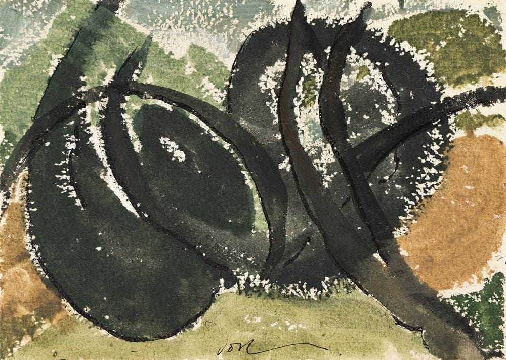 Arthur Garfield Dove comparable auction result: arthur dove 1880 1946 trees