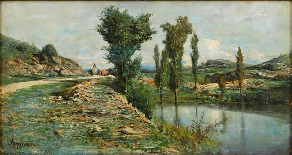adolphe appian · Das Kunst- und Auktionshaus Kastern GmbH & Co KG · 2024-09-21 Adolphe Appian comparable auction result: adolphe appian