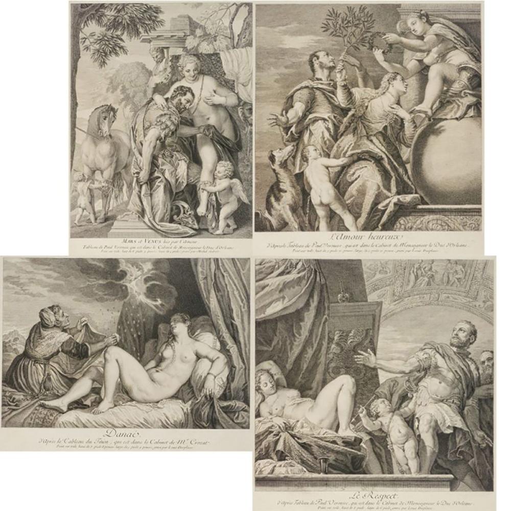 Louis Desplaces comparable auction result: louis desplaces