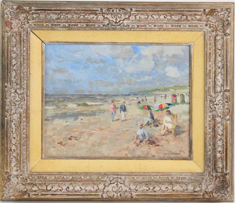 adrianus cornelis van noort dutch 1914 2003 dutch beach scene oil on board · Nye & Company · 2024-09-11 Adrianus Cornelis van Noort comparable auction result: adrianus cornelis van noort dutch 1914 2003 dutch beach scene oil on board