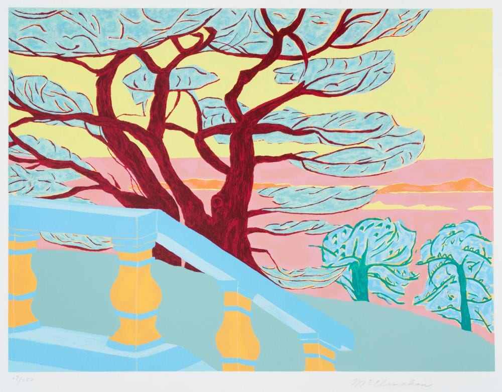 Marion McClanahan comparable auction result: marion mcclanahan red tree