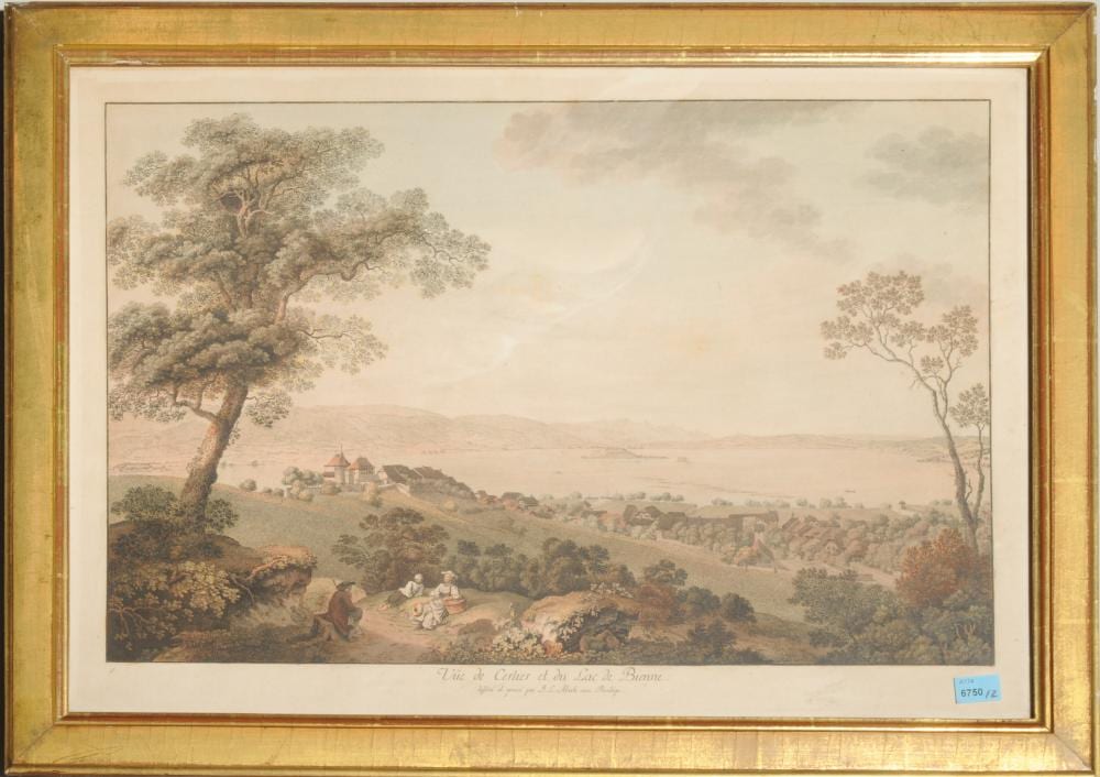 Johann Ludwig Aberli comparable auction result: johann ludwig aberli