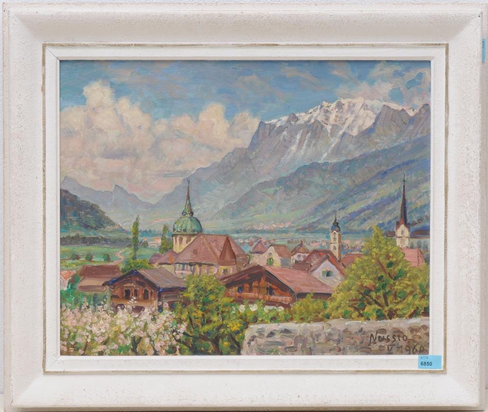 oscar nussio · Schuler Auktionen · 2024-09-12 Oscar Nussio comparable auction result: oscar nussio