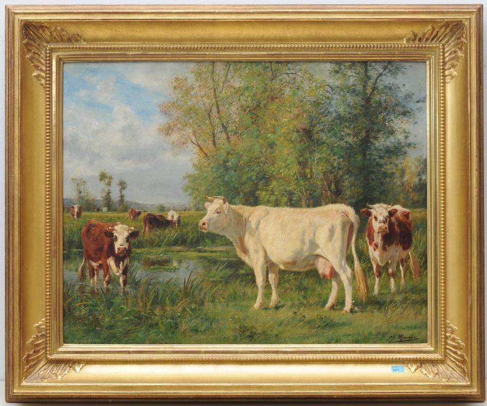 Adolphe Charles Marais comparable auction result: adolphe marais