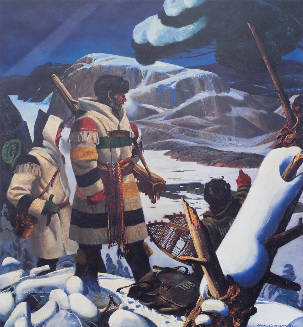 Charles Fraser Comfort comparable auction result: charles fraser comfort ballantyne and barnston at tadoussac in 1846