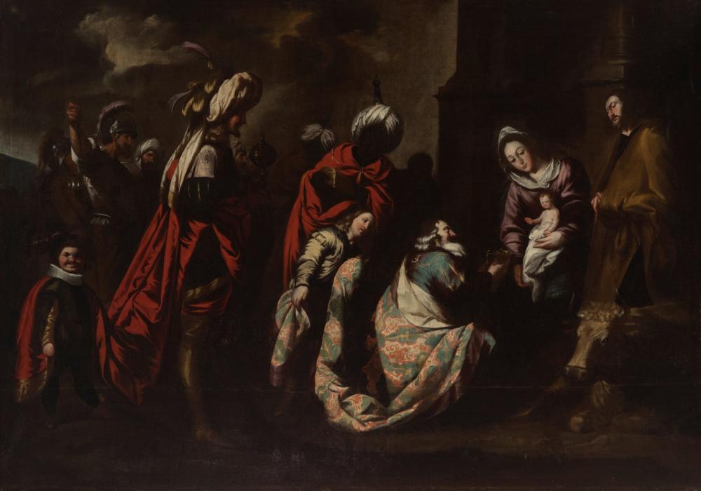 Antonio del Castillo y Saavedra comparable auction result: antonio del castillo y saavedra c rdoba 1616 1668 adoration of the kings oil on canvas relined it conserves frame of epoch