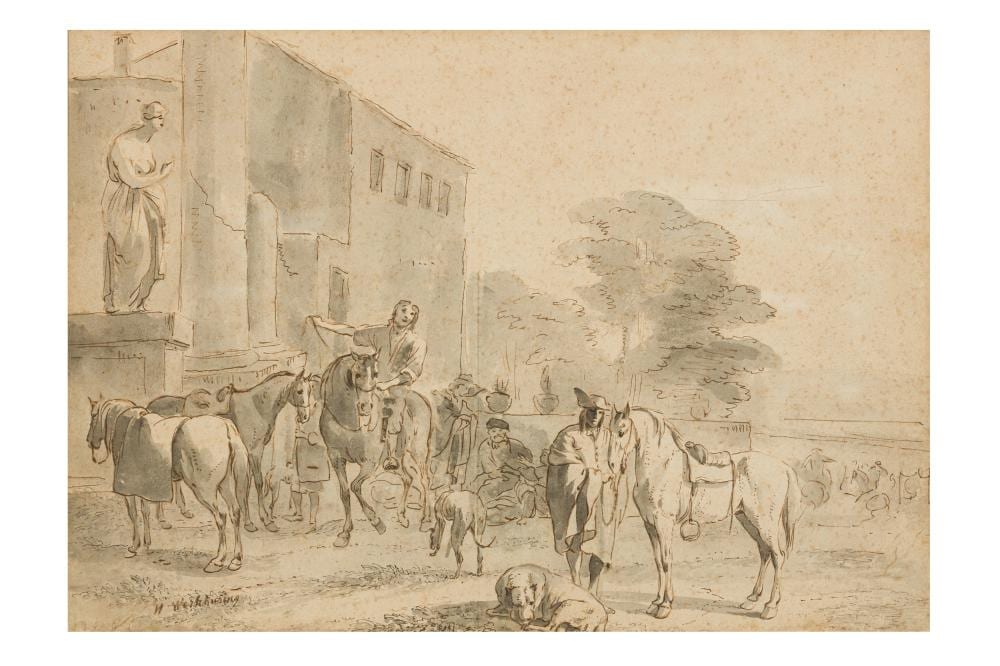 Hendrik Verschuring comparable auction result: hendrik verschuring gorinchem 1627 1690 dordrecht