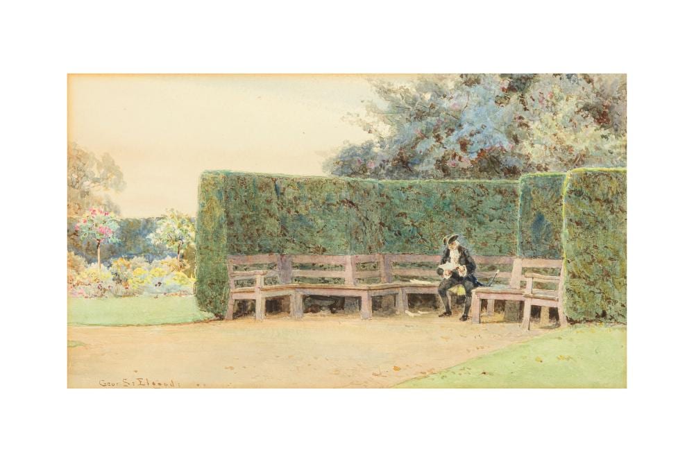 George Samuel Elgood comparable auction result: george samuel elgood british 1851 1943