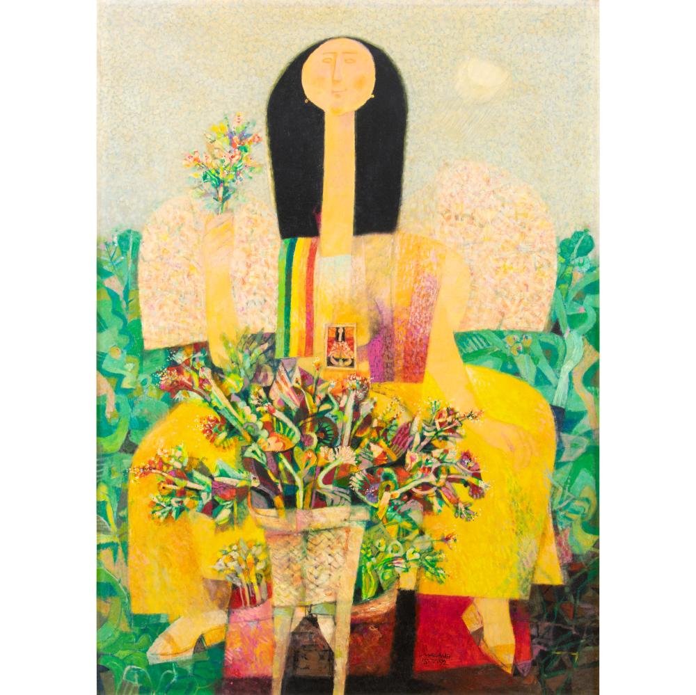 Mauro Malang Santos comparable auction result: mauro malang santos 1928 2017 woman