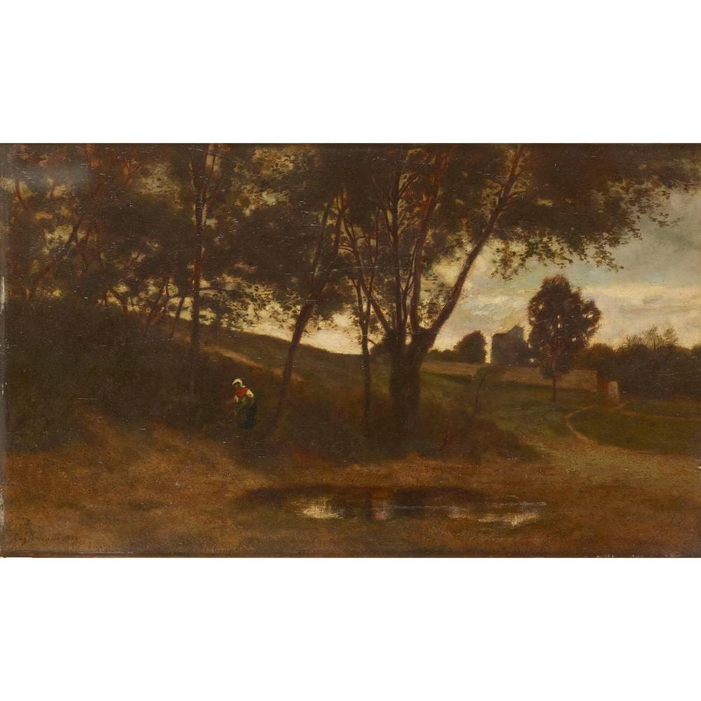 Eugène Antoine Samuel Lavieille comparable auction result: eug ne lavieille french 1820 1889