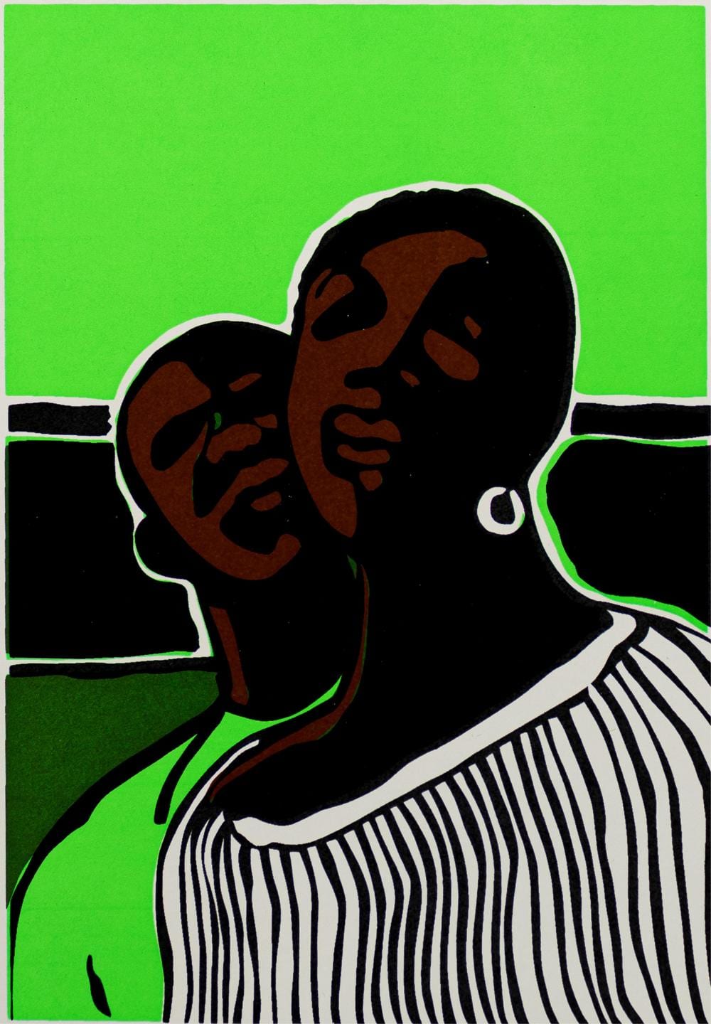 Steve Walker comparable auction result: steve walker b 1945 woman and man