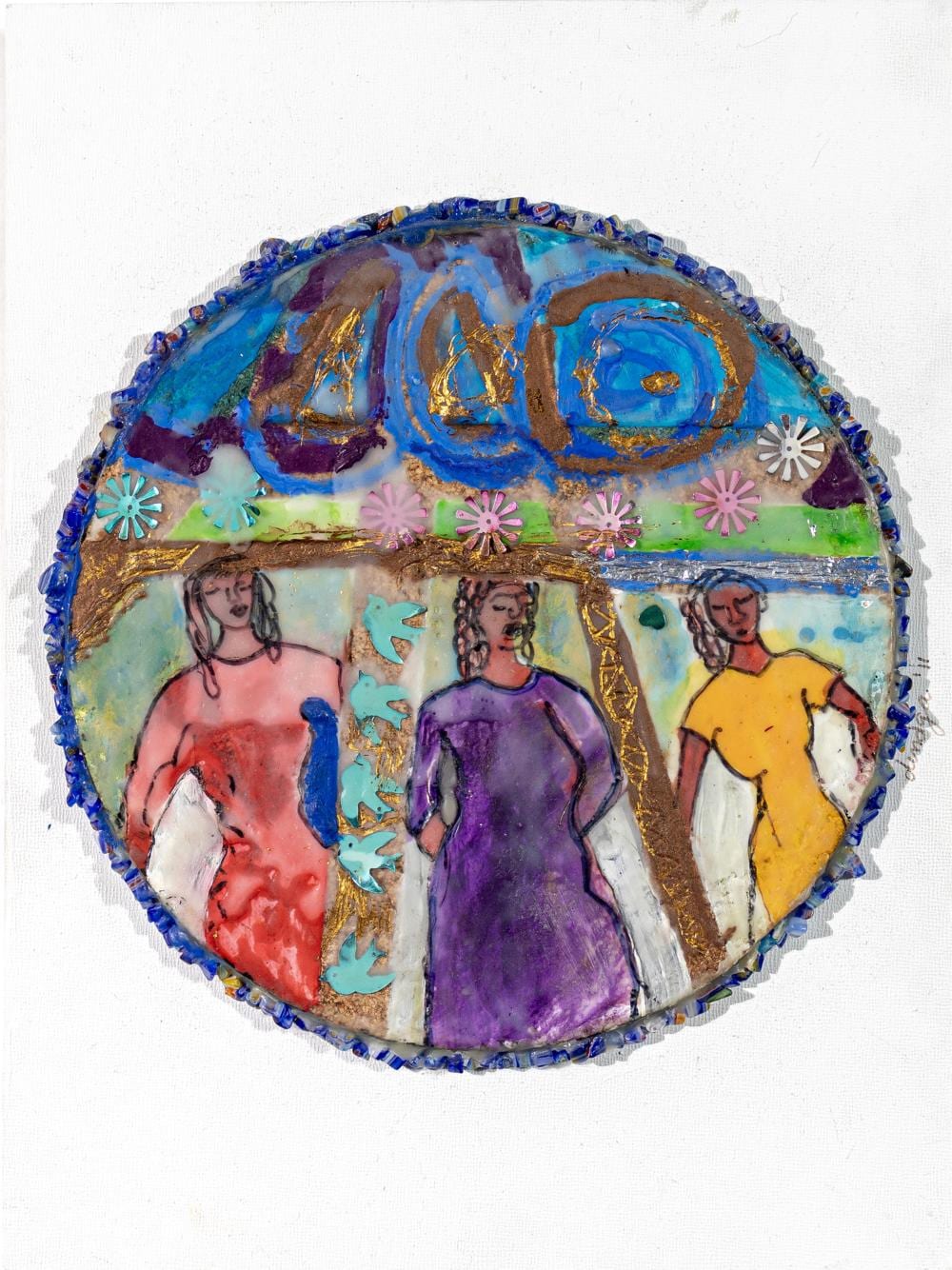 Dindga McCannon comparable auction result: dindga mccannon b 1947 april in paris