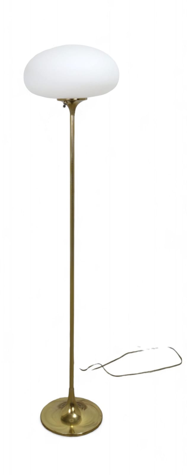 Bill Curry comparable auction result: bill curry laurel brass mushroom floor lamp