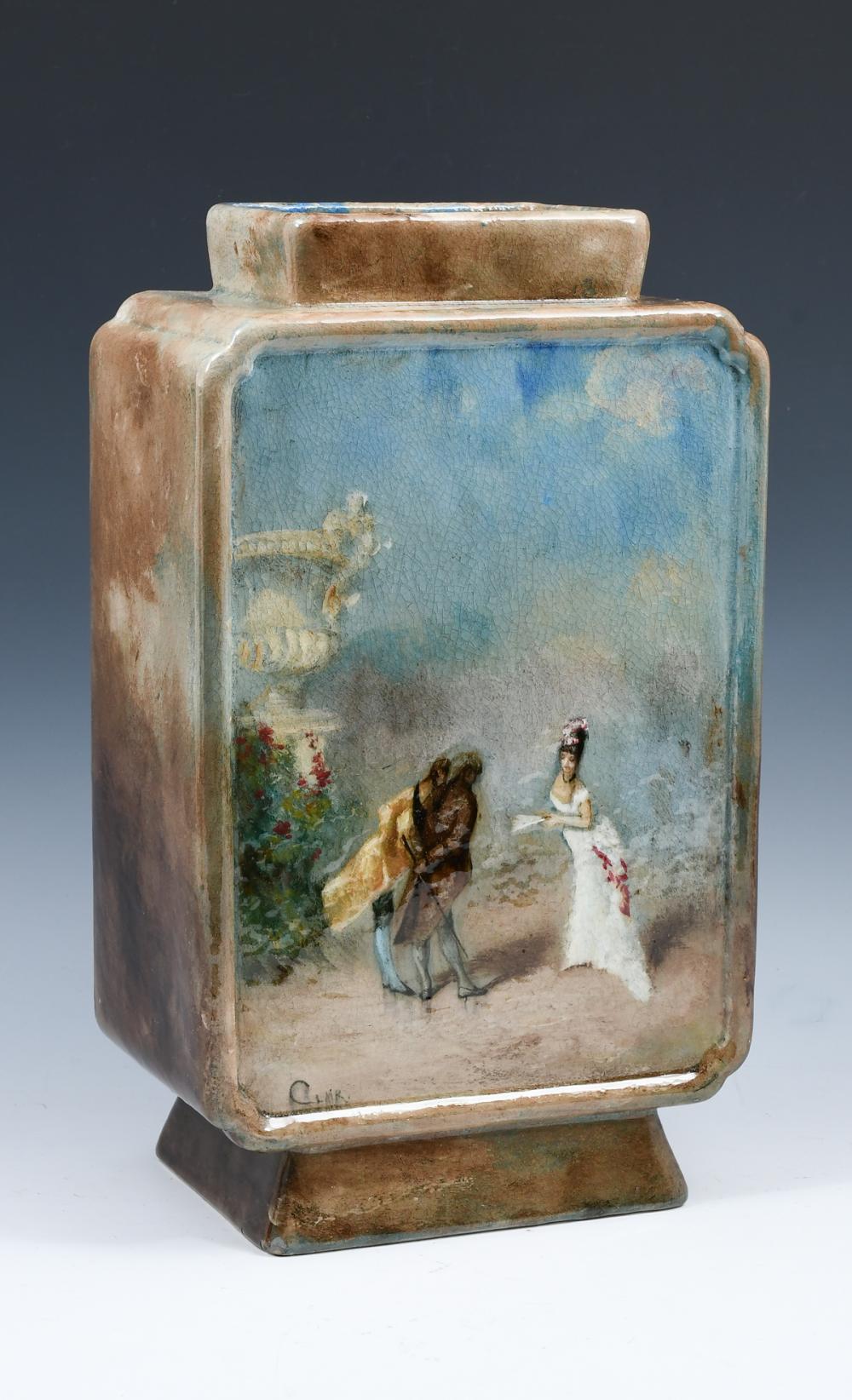 Charles Clair comparable auction result: charles clair signed art pottery vase