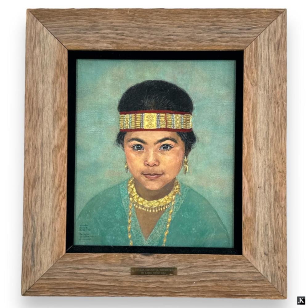 Lunda Hoyle Gill comparable auction result: lunda hoyle gill oil canvas toraja sulawesi