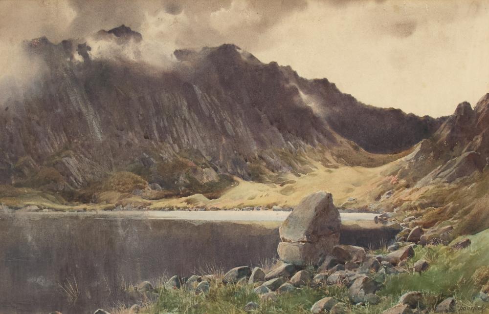 Isaac Cooke comparable auction result: isaac cooke 1846 1922 lakeland landscape