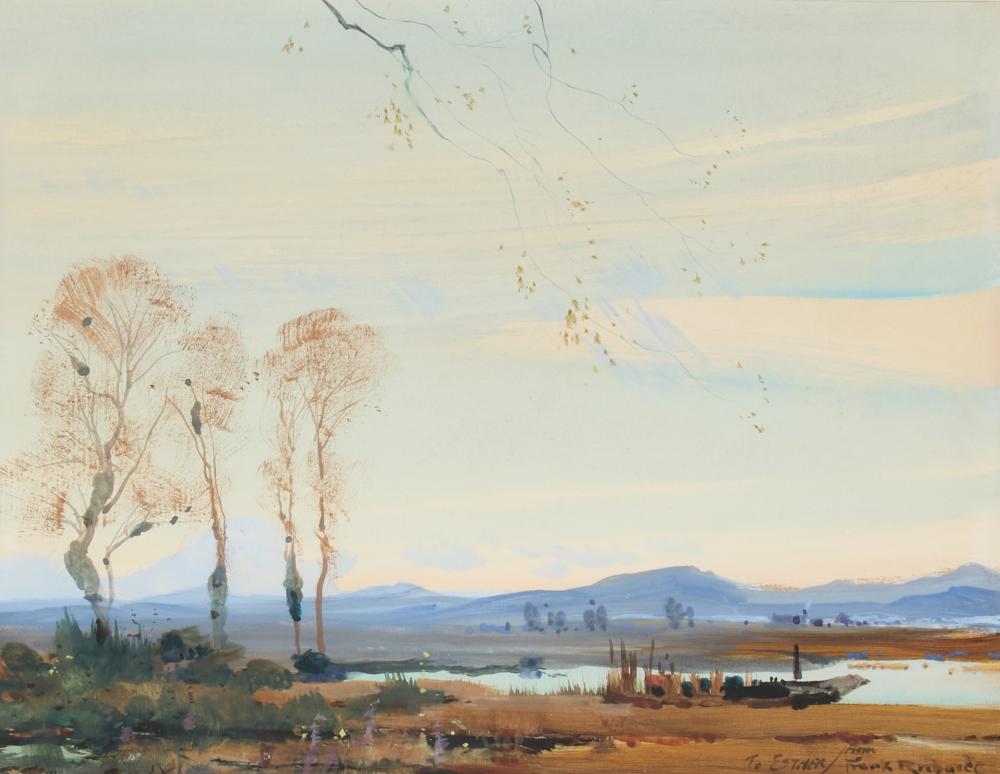 Frank Richards comparable auction result: frank richards 1863 1935 an evening effect northern italy