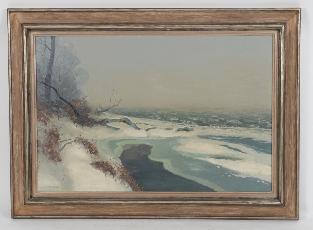 Alfred Nunamaker comparable auction result: alfred nunamaker 1915 1988 oil on canvas