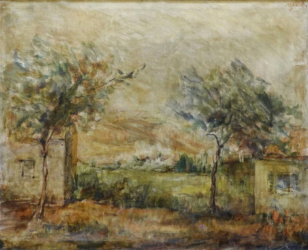 Aharon Avni comparable auction result: aharon avni israeli 1906 1951