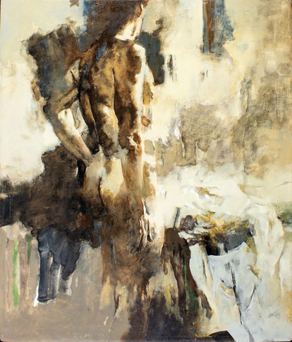 William Aiken comparable auction result: william aiken ca 1934 oil painting