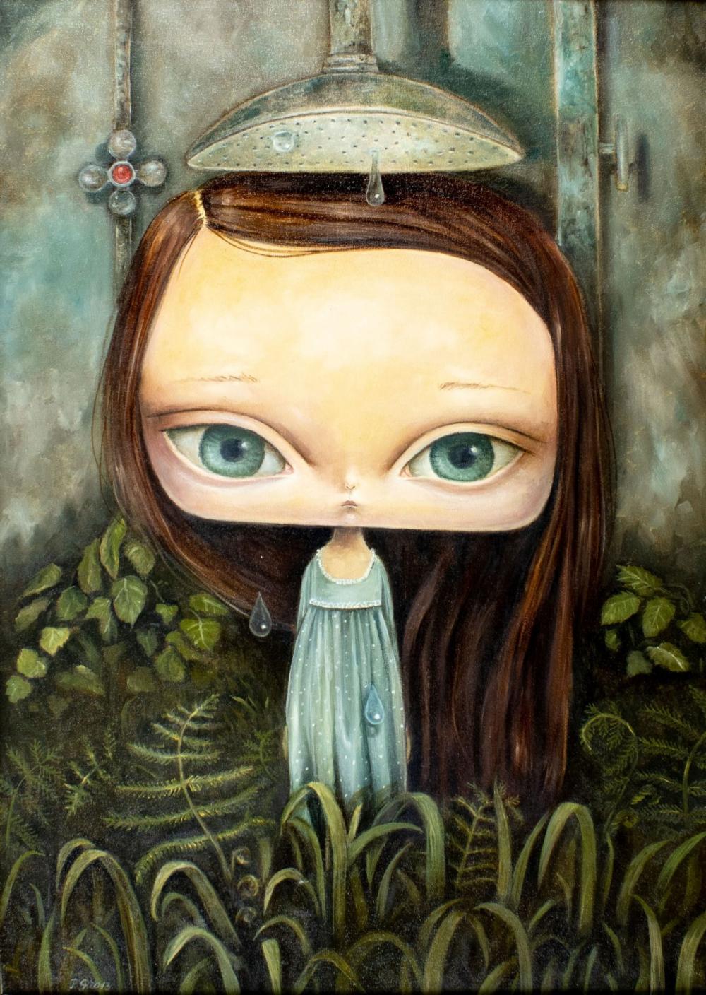 Paulina Gora comparable auction result: paulina gora poland b 1977 oil painting