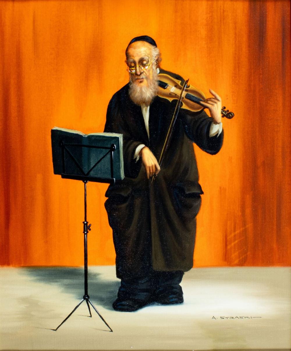 Abraham Straski comparable auction result: abraham straski poland 1903 1987 oil painting