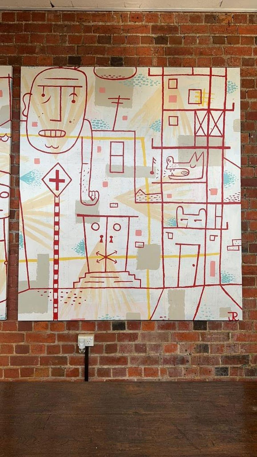 Jeff Raglus comparable auction result: jeff raglus b1951 oil on canvas