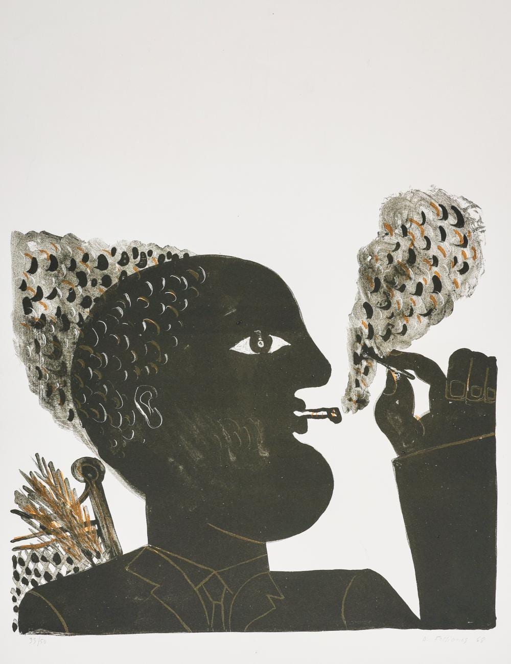 Alexander Robinson comparable auction result: alexandre alecos fassianos the smoker