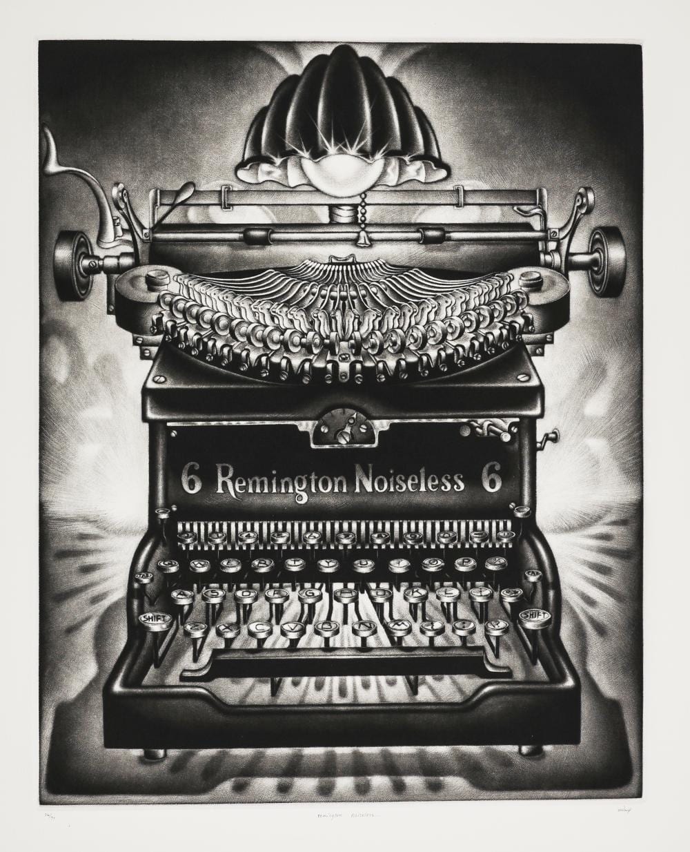Carol Wax comparable auction result: carol wax remington noiseless