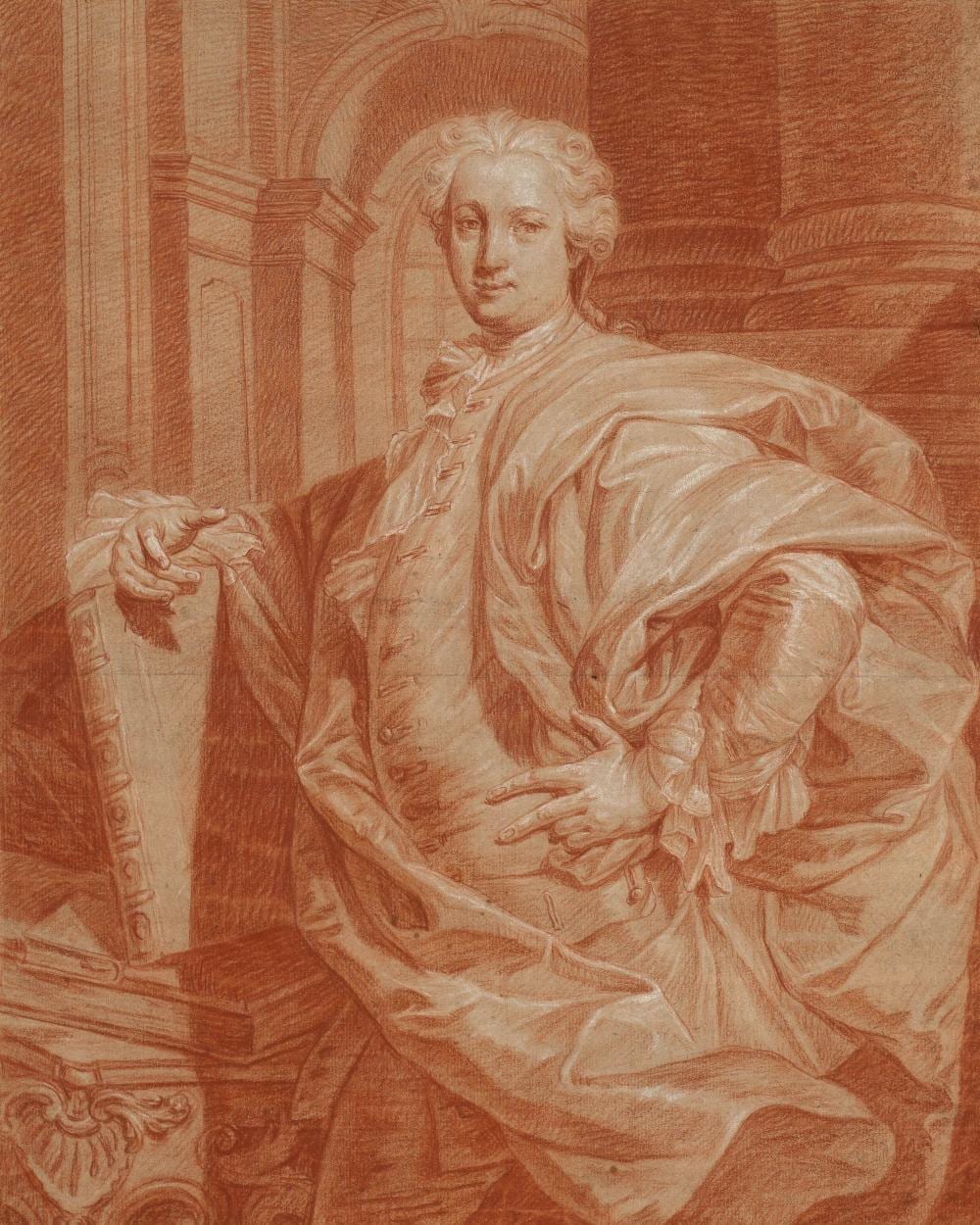 Jean-Baptiste Massé comparable auction result: attribu jean baptiste mass