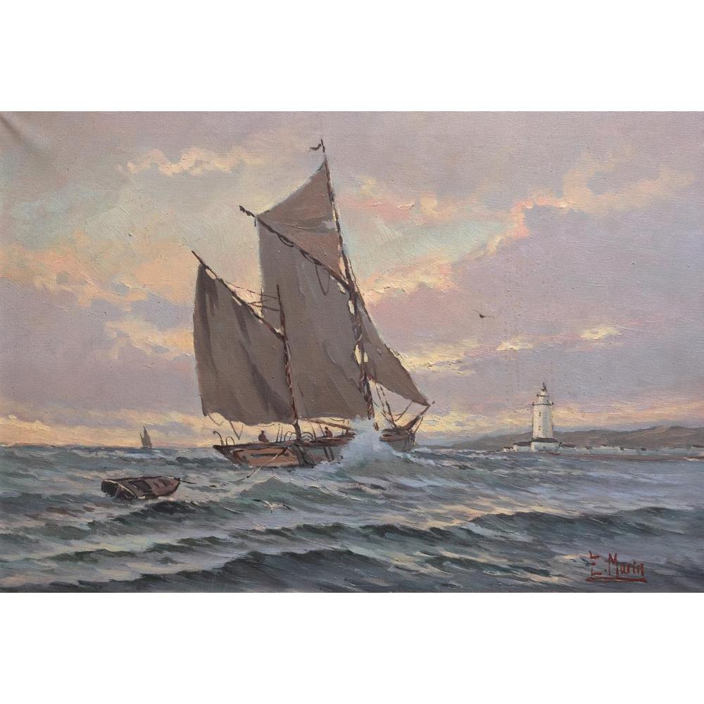 Enrique Marín Higuero comparable auction result: enrique mar n higuero arriate m laga 1876 madrid 1975 marina