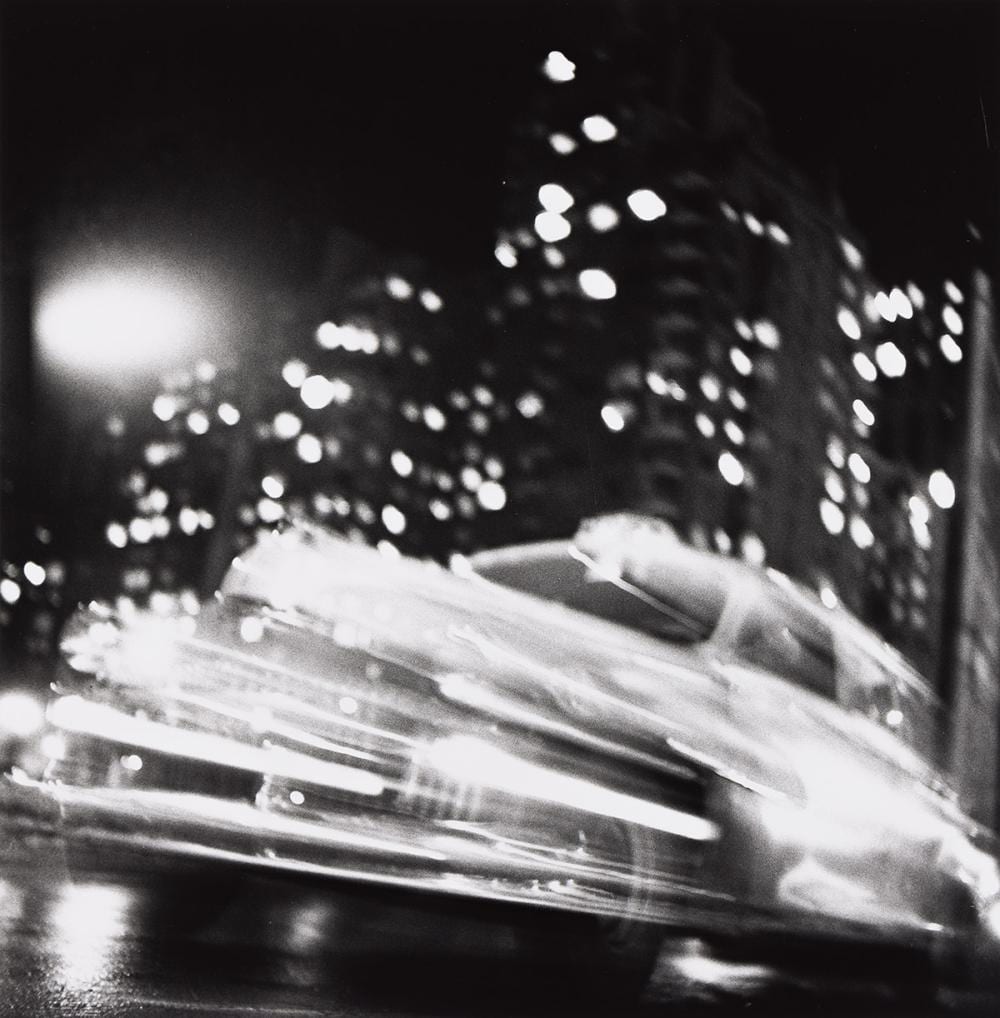 Ted Croner comparable auction result: ted croner 1922 2005 taxi new york night 1947 48 printed 1990s