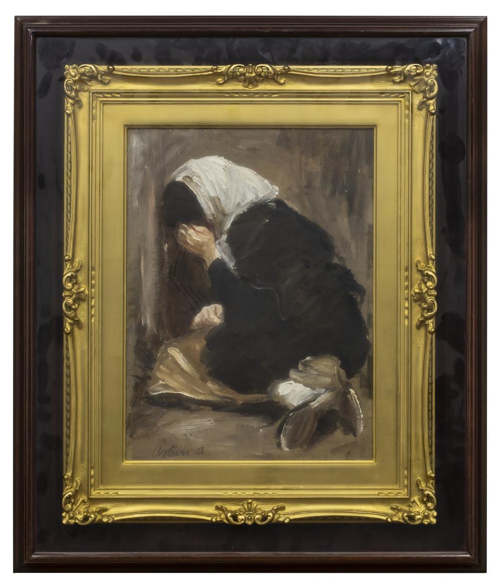 Antonio Asturi comparable auction result: oil painting by antonio asturi