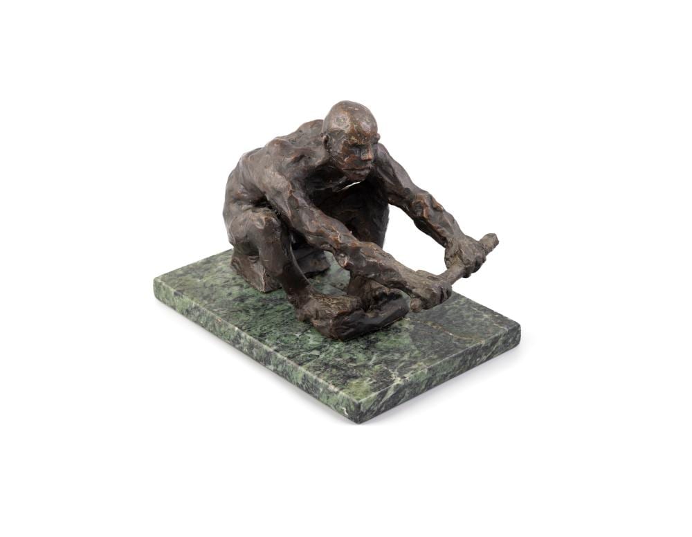 john coll b 1956 rower bronze 22 5 x 15 x 17cm high including base 8 x 6 x 6 signed · Adam's · 2024-09-25 John Coll comparable auction result: john coll b 1956 rower bronze 22 5 x 15 x 17cm high including base 8 x 6 x 6 signed