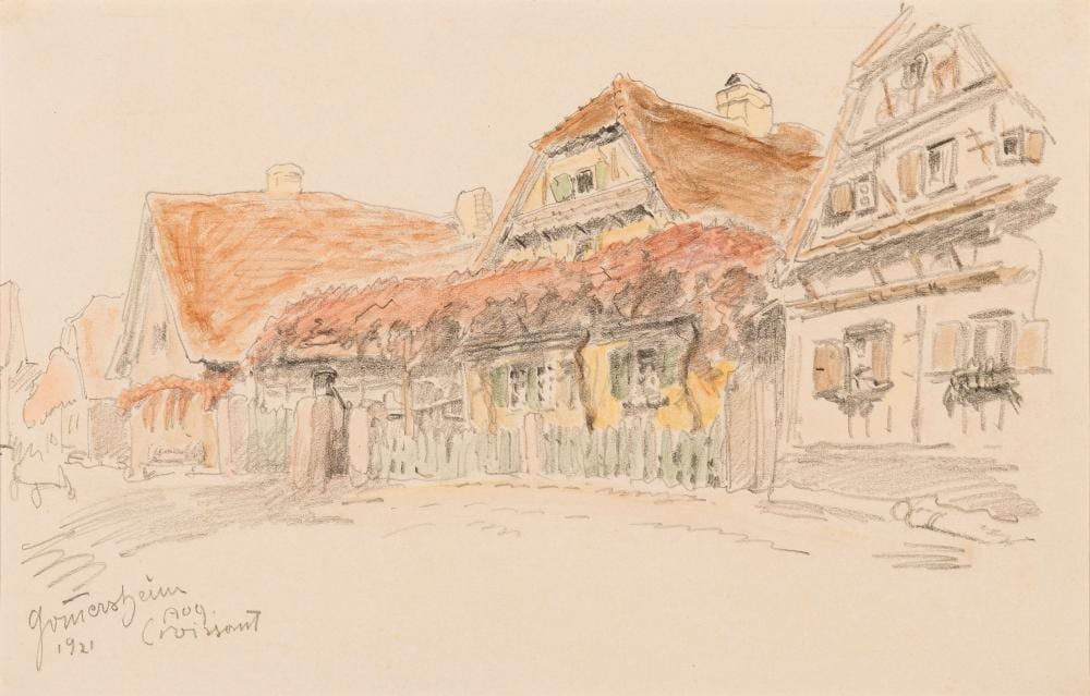 august croissant 1870 eddenkoben 1941 landau watercolor · Henry's Auktionshaus · 2024-09-28 August Croissant comparable auction result: august croissant 1870 eddenkoben 1941 landau watercolor