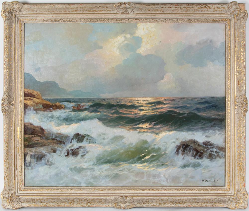 Alex Dzigurski comparable auction result: alex dzigurski 1911 1995 yugoslav