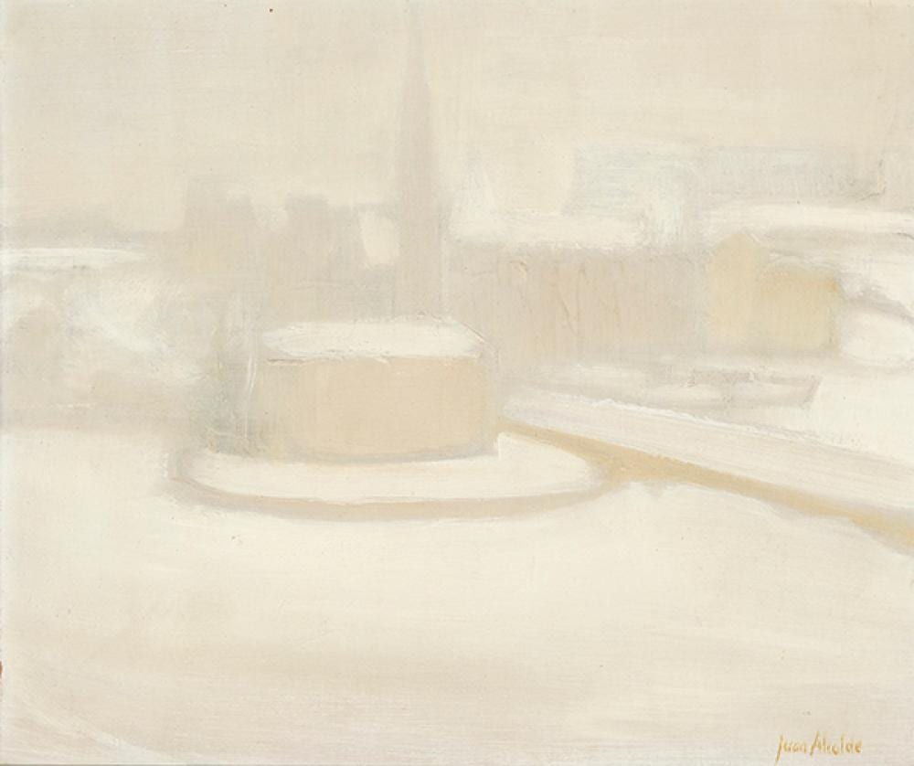 Juan Alcalde Alonso comparable auction result: juan alcalde stockholm wrapped in white