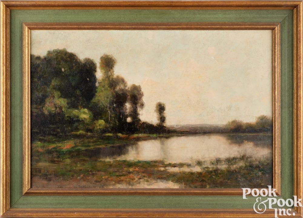 Max Weyl comparable auction result: max weyl oil on canvas landscape