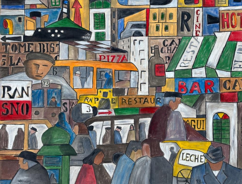 Walter Deliotti comparable auction result: walter deliotti