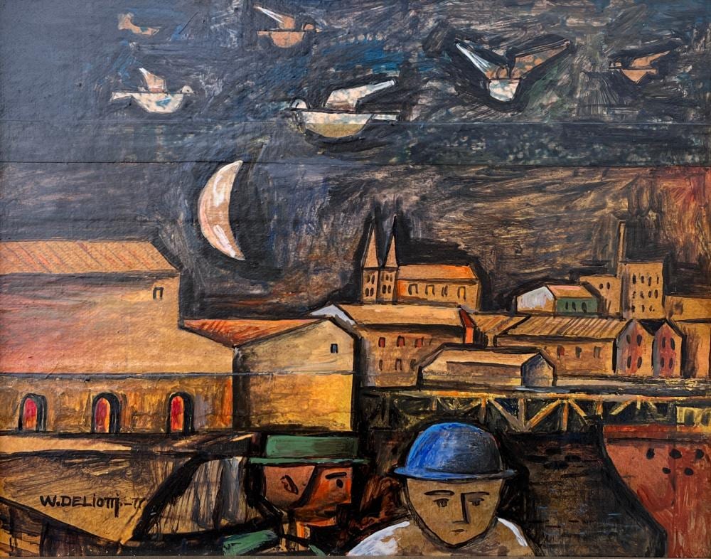Walter Deliotti comparable auction result: walter deliotti