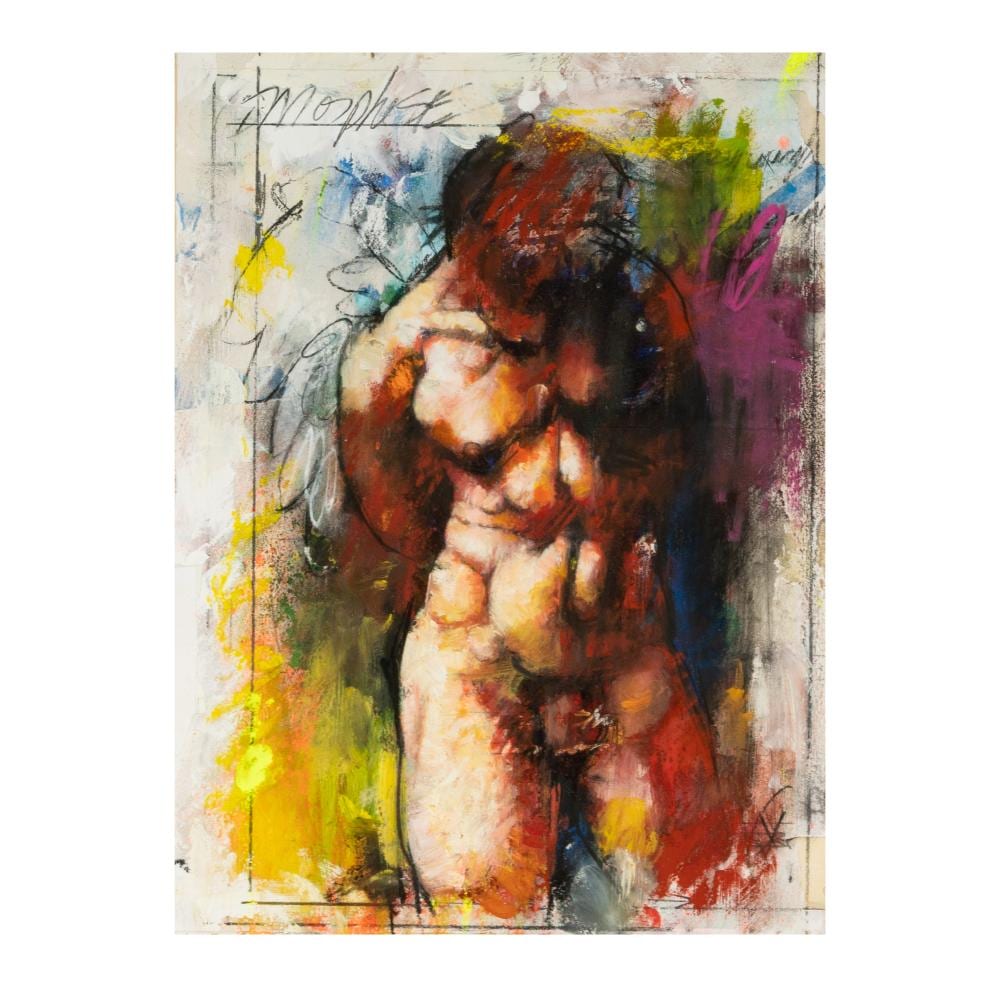 James George Morphesis comparable auction result: jim morphesis b 1948 study for bound figure