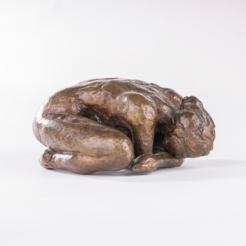 edgar augustin recklinghausen 1936 hamburg 1996 a crouching female nude · Auktionshaus Stahl · 2024-09-28 Edgar Augustin comparable auction result: edgar augustin recklinghausen 1936 hamburg 1996 a crouching female nude