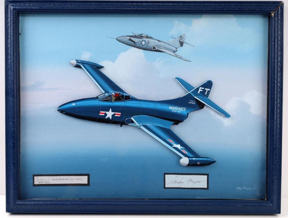 ray waddey 2d oil painting of vf 22 f2h 2 banshee · Affiliated Auctions & Realty LLC · 2024-09-24 Ray Waddey comparable auction result: ray waddey 2d oil painting of vf 22 f2h 2 banshee