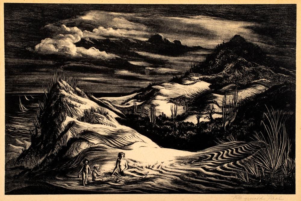 Reginald Neal comparable auction result: reginald neal 1909 1992 the dunes 1947