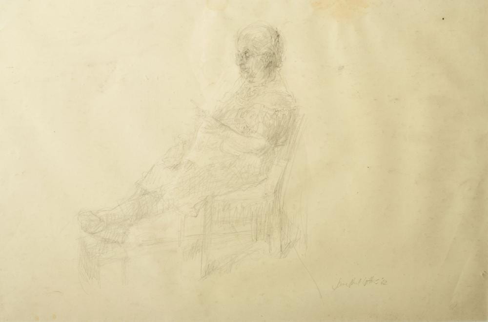 Jerome Witkin comparable auction result: jerome witkin b 1939 graphite sketch on paper
