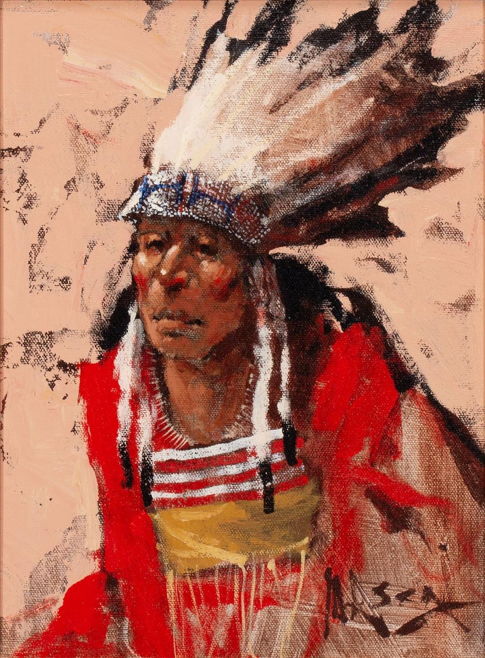 mike larsen oklahoma b 1945 oil on canvas · Dirk Soulis Auctions · 2024-09-21 Mike Larsen comparable auction result: mike larsen oklahoma b 1945 oil on canvas